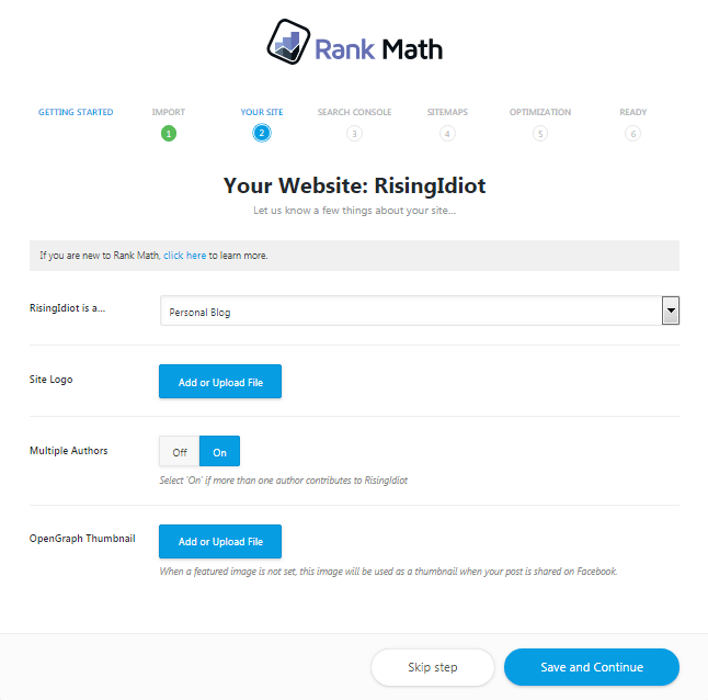 Rank math Website Info Rank math Website Info rank math seo