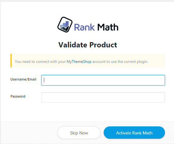 rank math Plugin validation rank math seo