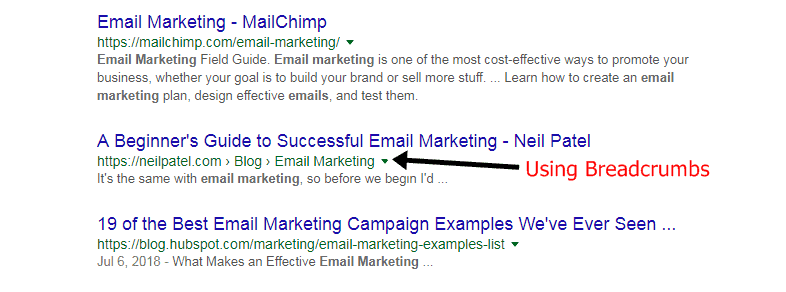 SEO Breadcrumb wordpress seo