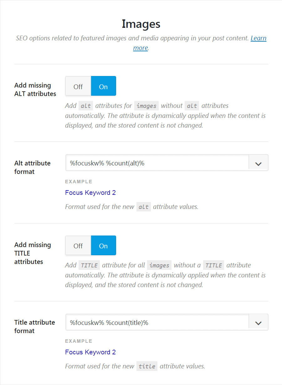 Rank Math SEO Plugin Image Setting Rank Math SEO Plugin Image Setting