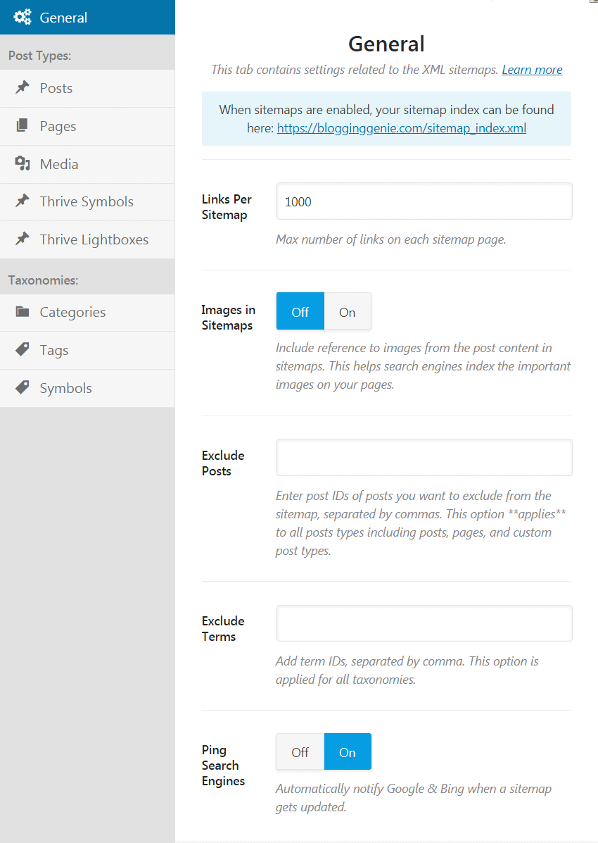 Rank Math SEO Plugin Sitemap Setting Rank Math SEO Plugin Sitemap Setting