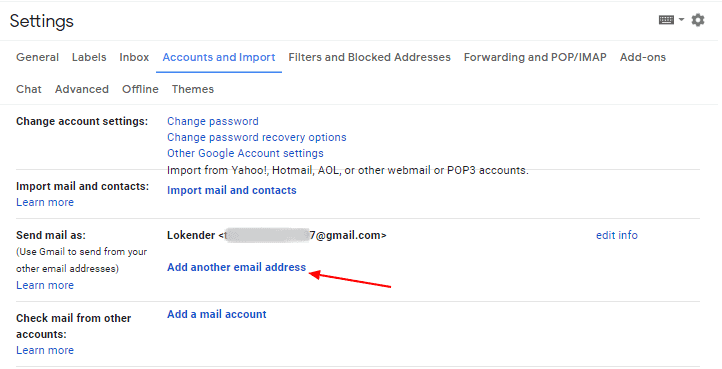 Add another email address Add another email address custom domain email
