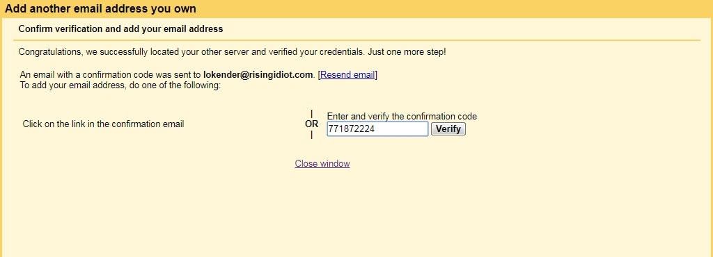 Gmail confirmation code Gmail confirmation code custom domain email