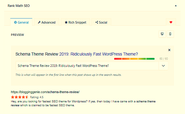 SEO Title Setting