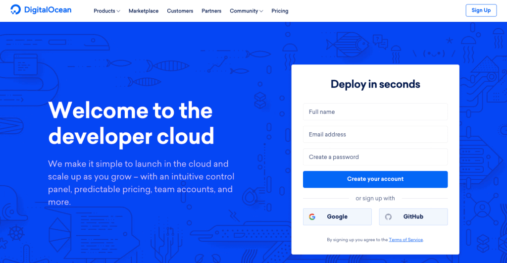 Digital Ocean Digital Ocean VPS free trial