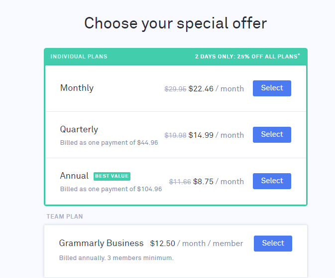 Gramm1 Grammarly student discount
