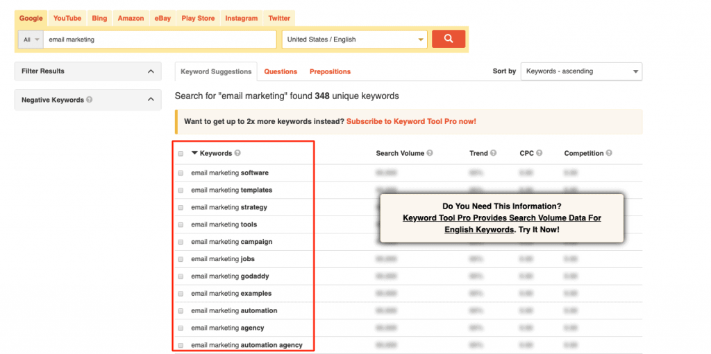 Keywordtool.io 1 Keywordtool.io 1 long-tail keywords
