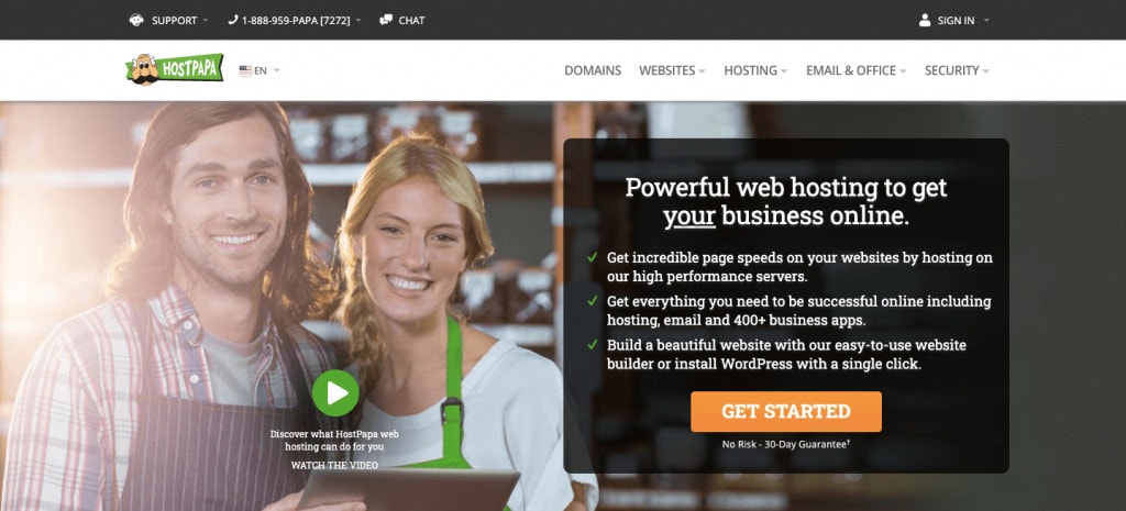 HostPapa HostPapa hosting with cPanel