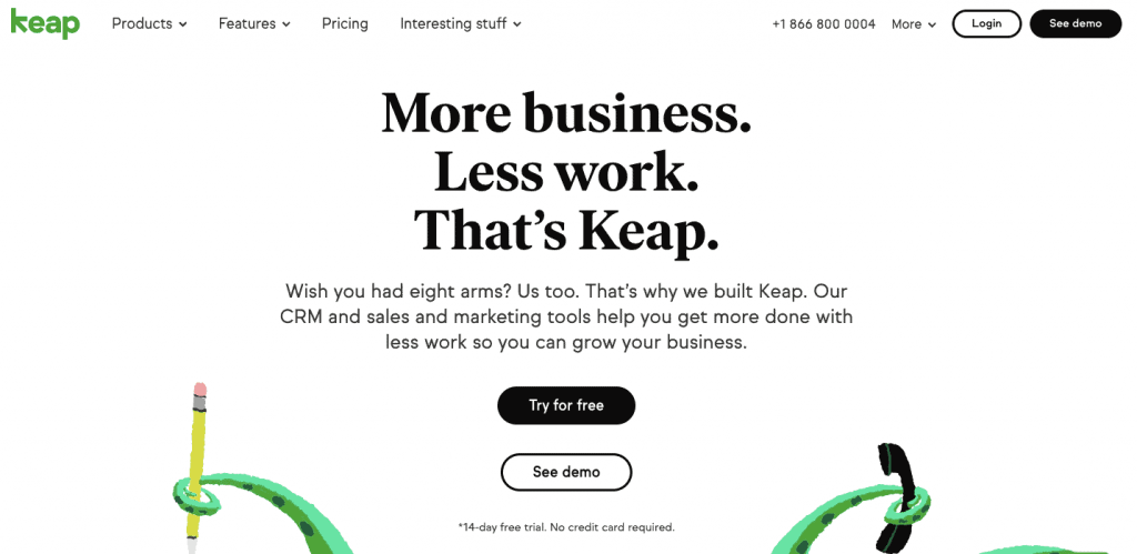 Keap Keap sales funnel software