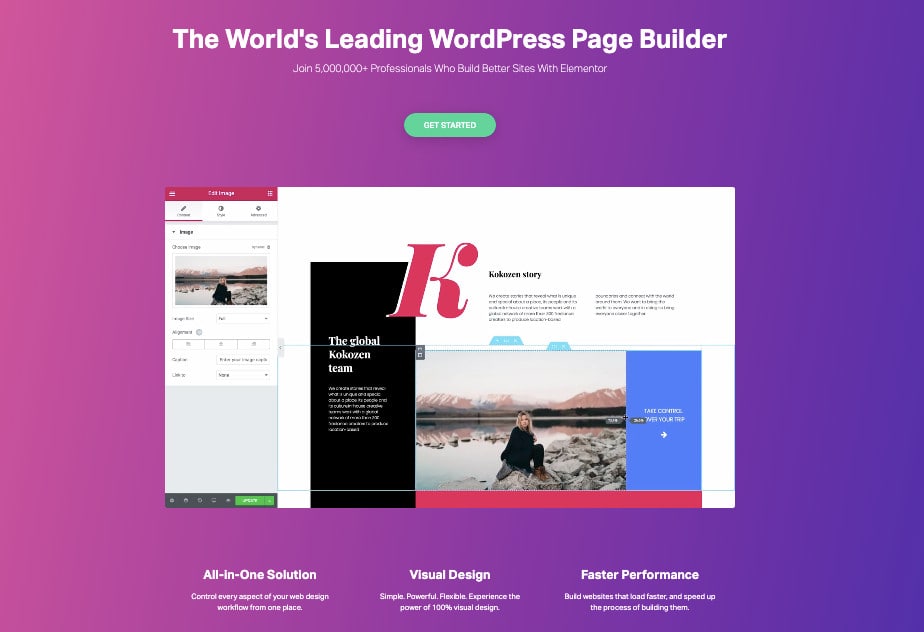 Elementor Elementor best landing page builder