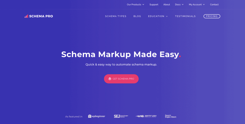 Schema Pro Plugin Schema Pro Plugin schema markup plugins