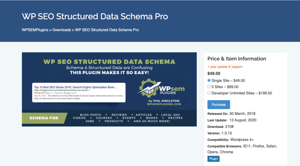 WP SEO Structured Data Schema WP SEO Structured Data Schema schema markup plugins