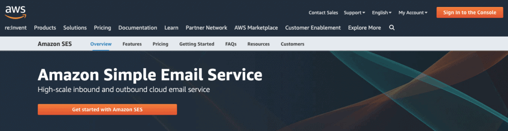 Amazon SES Amazon SES best smtp service