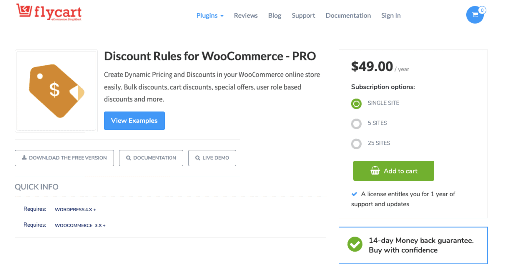 Discount Rules By FlyCart WooCommerce Coupon Plugin