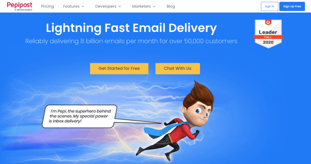PepiPost PepiPost best smtp service