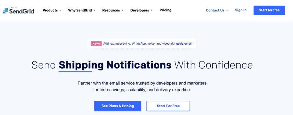 SendGrid SendGrid best smtp service