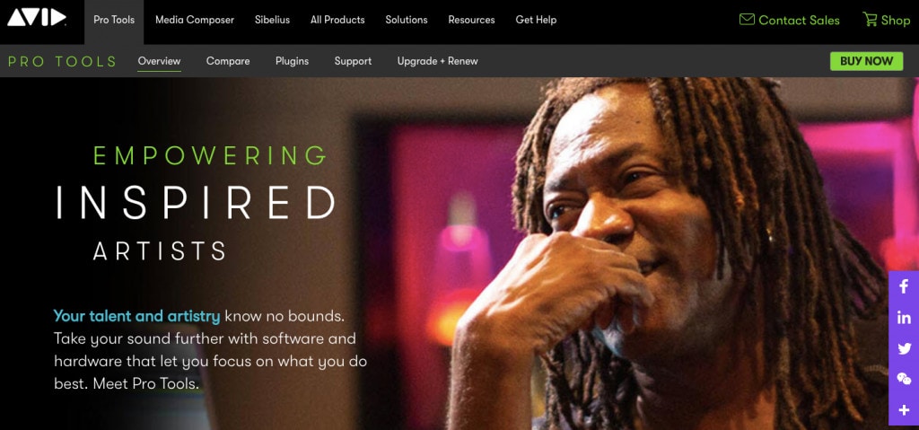 Avid Pro Tools Avid Pro Tools Best Podcast Editing Software