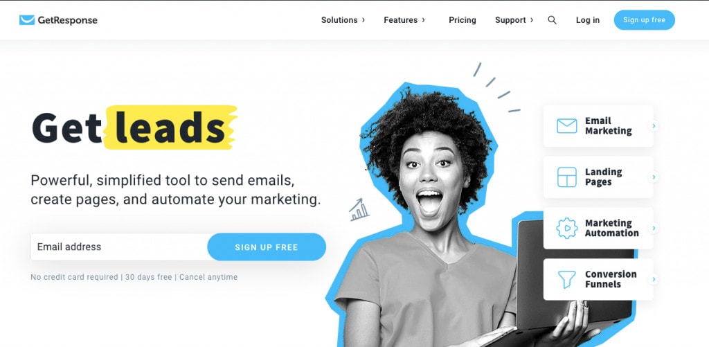 GetResponse GetResponse Best Email Marketing Apps for Shopify