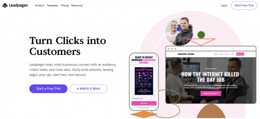 Leadpages Leadpages best landing page builder