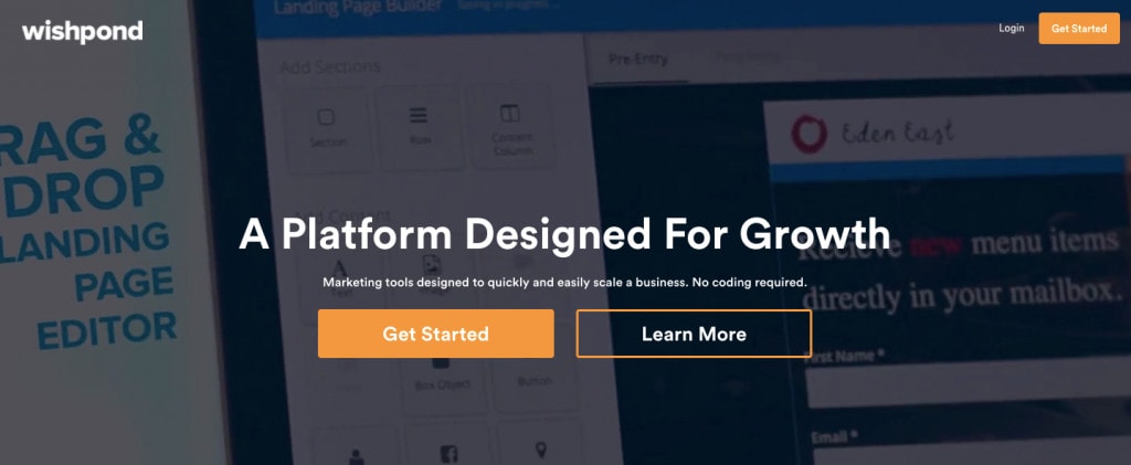 WishPond WishPond best landing page builder
