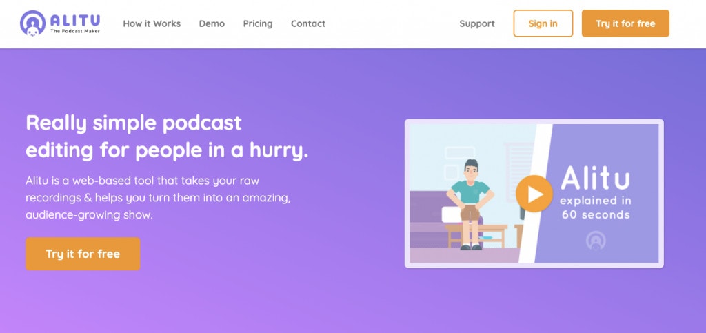 Alitu Podcast Software 1 Alitu Podcast Software 1 Best Podcast Editing Software
