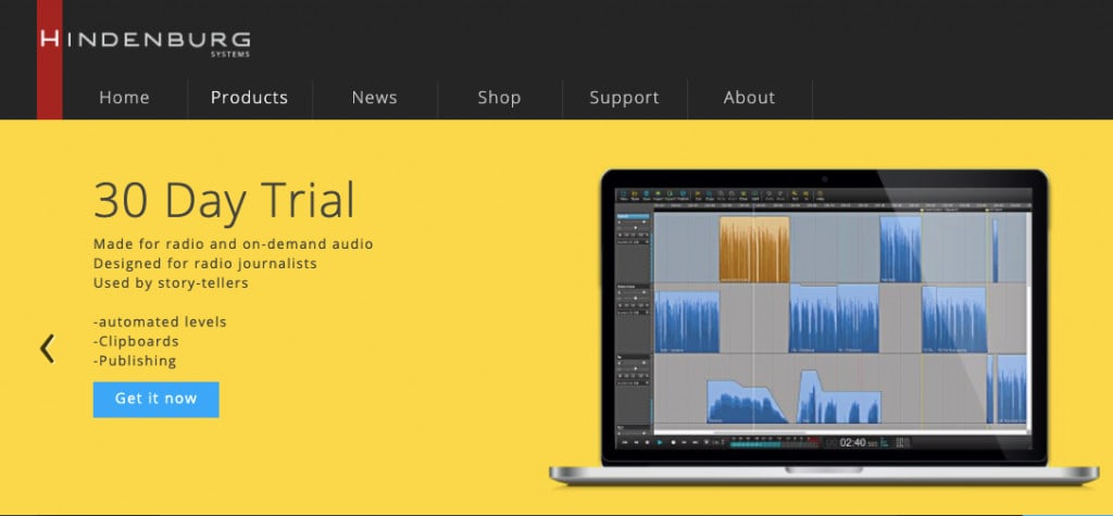 HindenBurg Software HindenBurg Software Best Podcast Editing Software