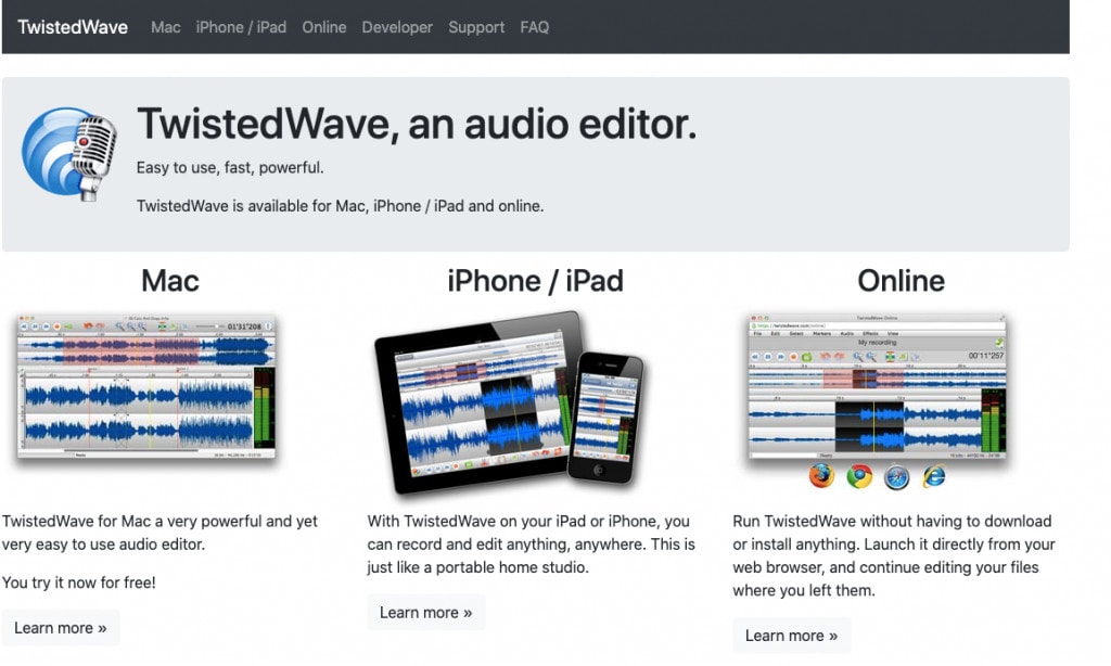 Twistedwave Software Twistedwave Software Best Podcast Editing Software