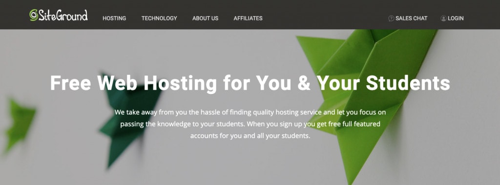 Siteground student hosting Siteground student hosting Free Web Hosting for Students