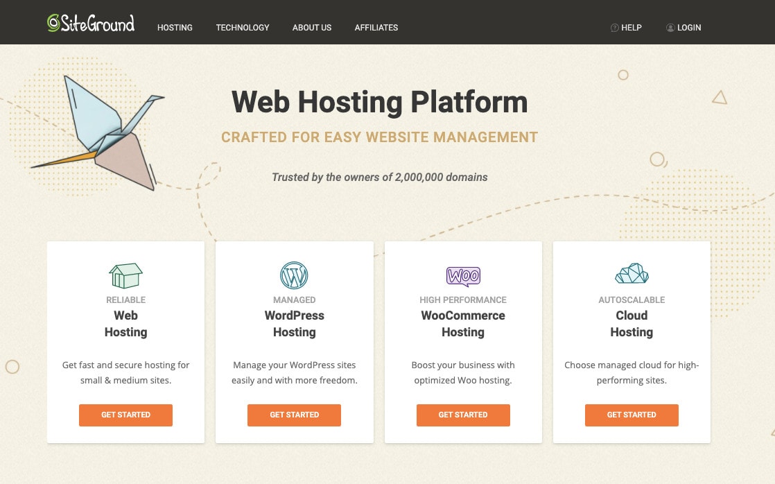 Siteground Siteground Best SSD Hosting for WordPress