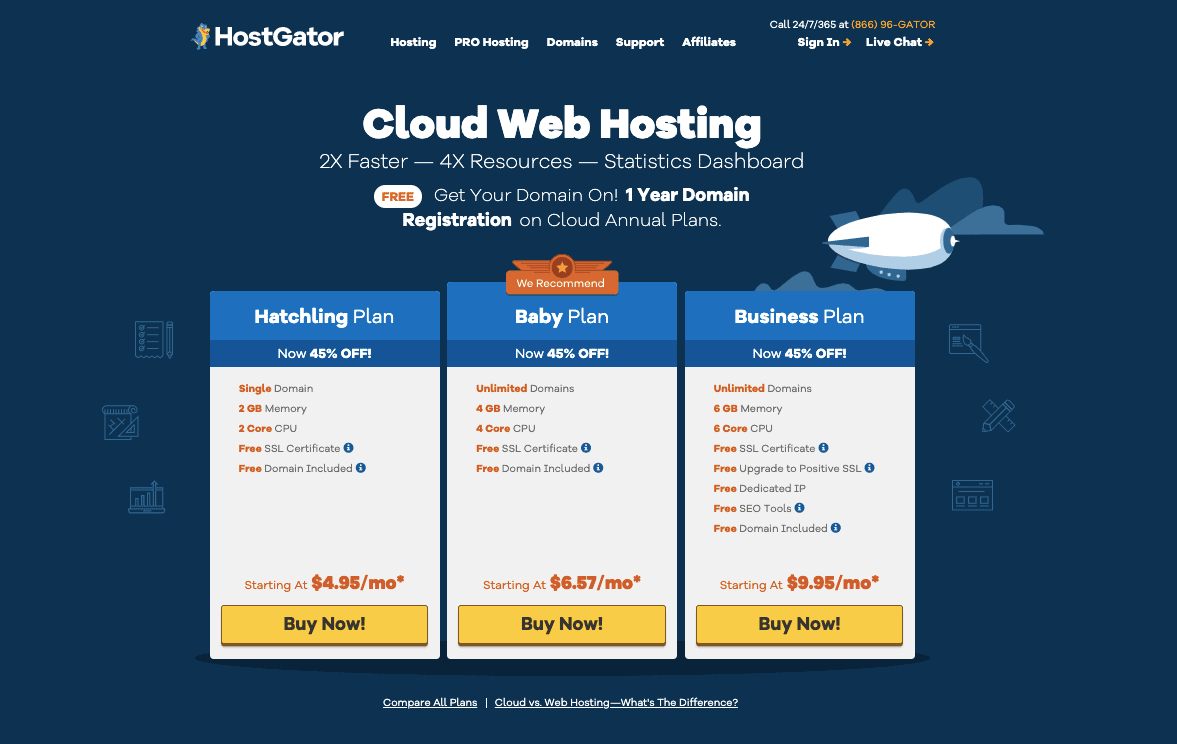 Hostgator Cloud Hosting Hostgator Cloud Hosting Best Cloud Hosting