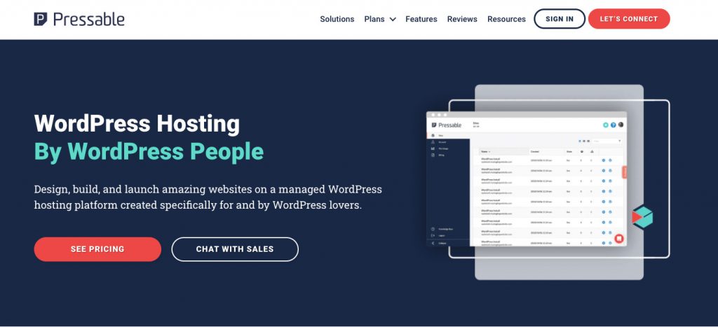 Pressable Pressable Kinsta Alternatives
