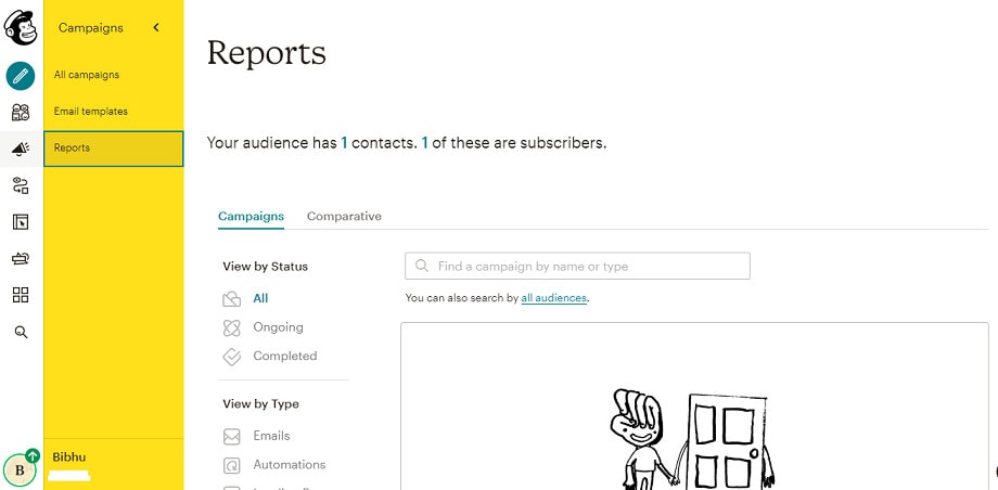 Mailchimp email analytics