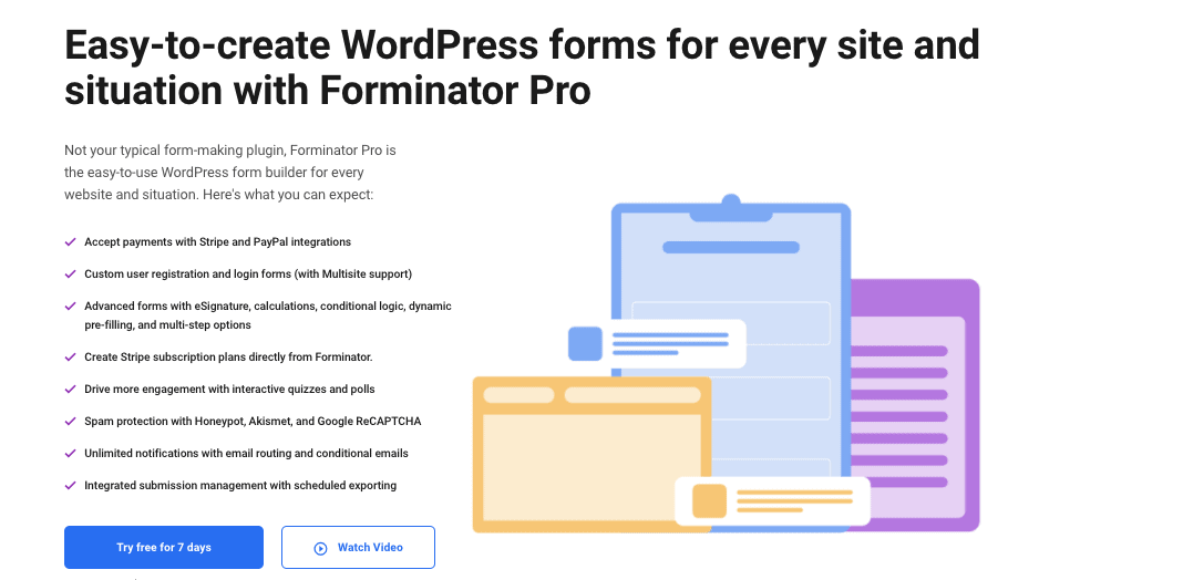 Forminator Forminator WordPress Order Form Plugin
