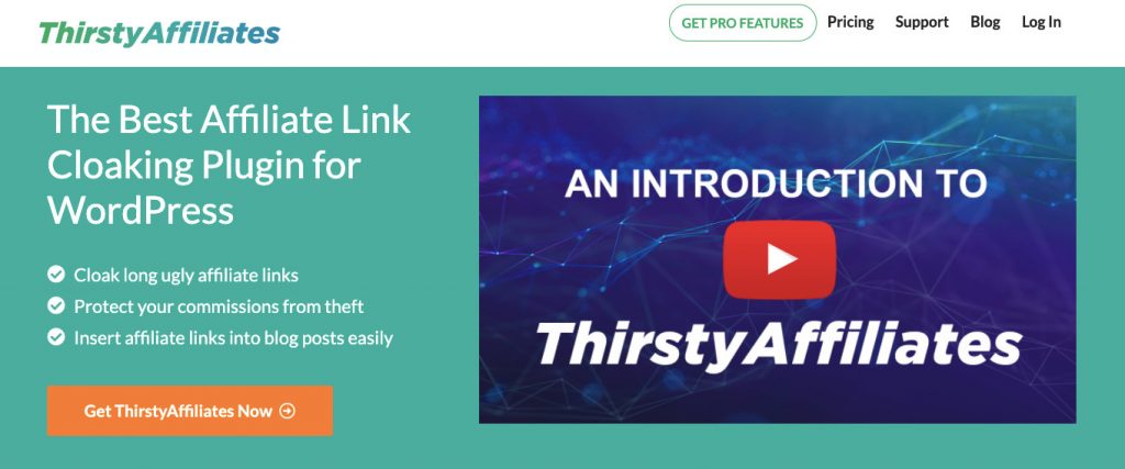 Thirsty Affiliates Thirsty Affiliates best Amazon Affiliate Plugins for WordPress