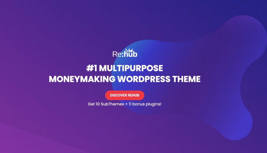 Rehub Theme Best Amazon affiliate themes