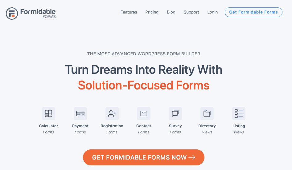 Formidable Forms Formidable Forms WordPress Order Form Plugin