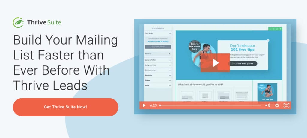 Thrive Leads Thrive Leads Best Popup Plugins for WordPress