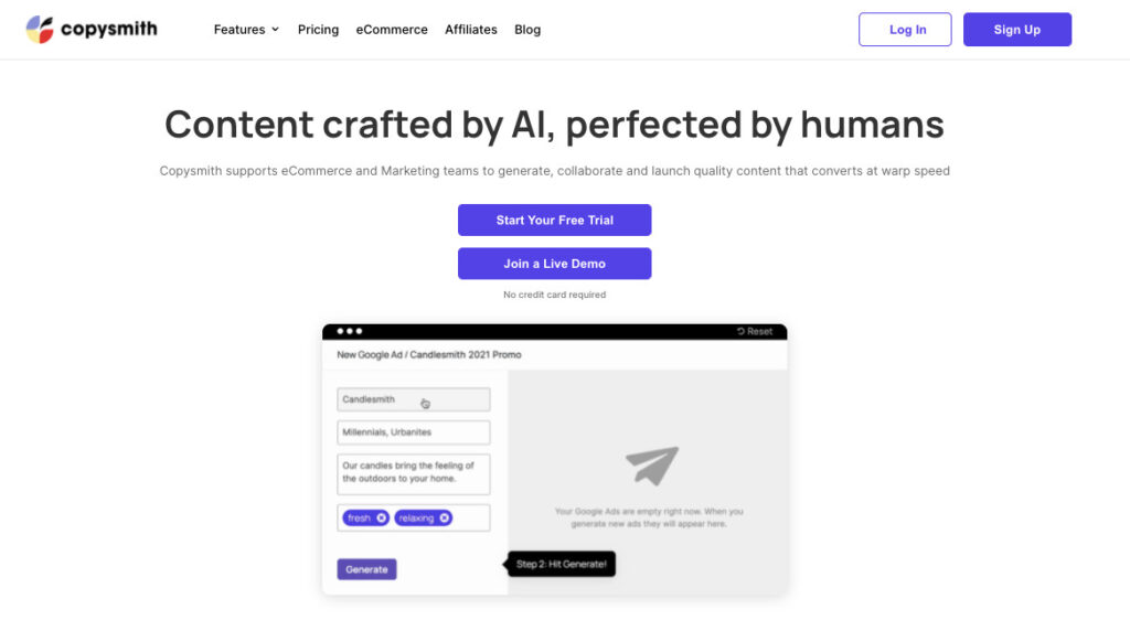 Copysmith Copysmith Best AI Story Generators