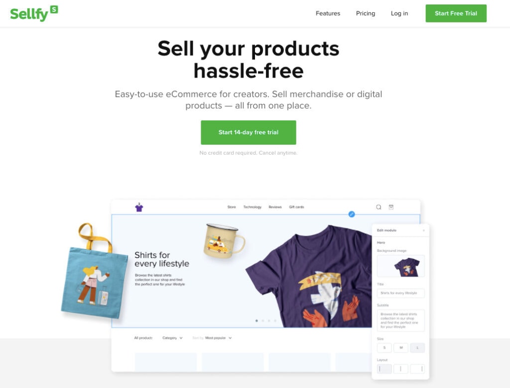 Sellfy Sellfy Podia Alternative