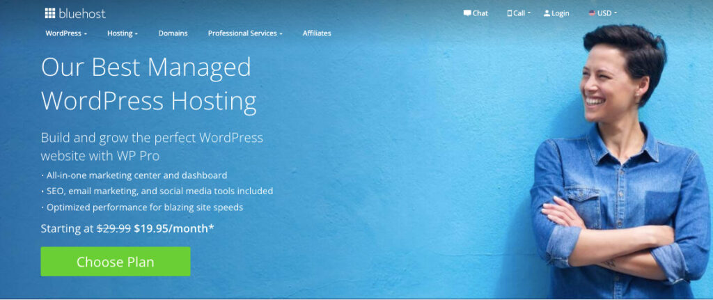 BlueHost managed WordPress Hosting BlueHost managed WordPress Hosting Pressable Alternative