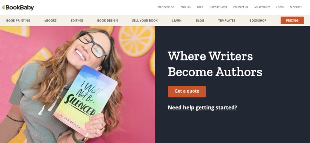 Bookbaby Bookbaby platforms to sell digital products