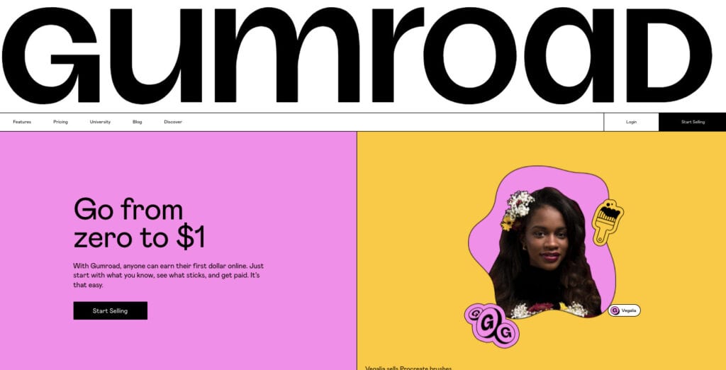 Gumroad Gumroad platforms to sell digital products