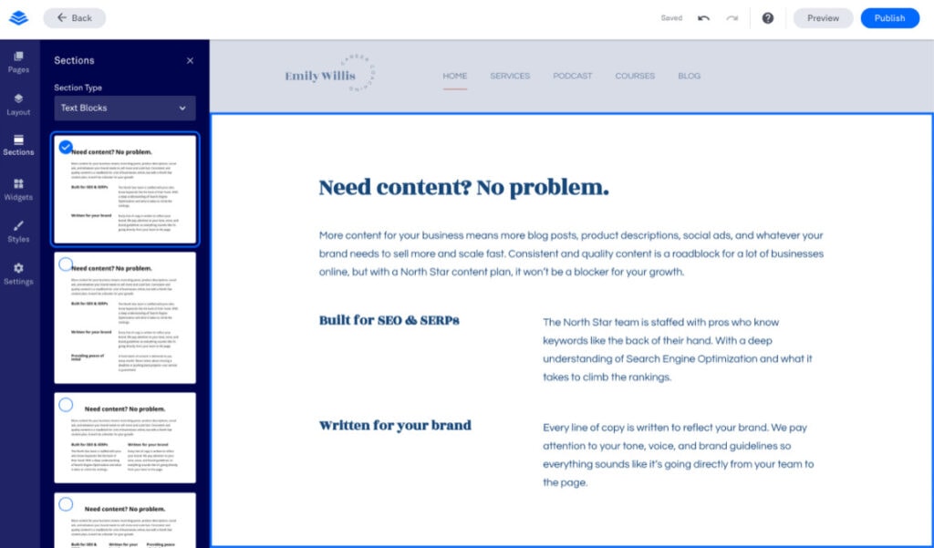 Site Builder Dashboard leadpages review