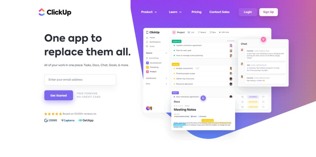 ClickUp ClickUp task management software