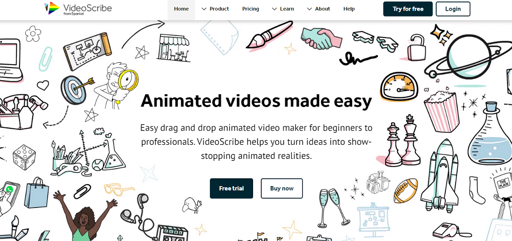 videoscribe1 Videoscribe animated video maker