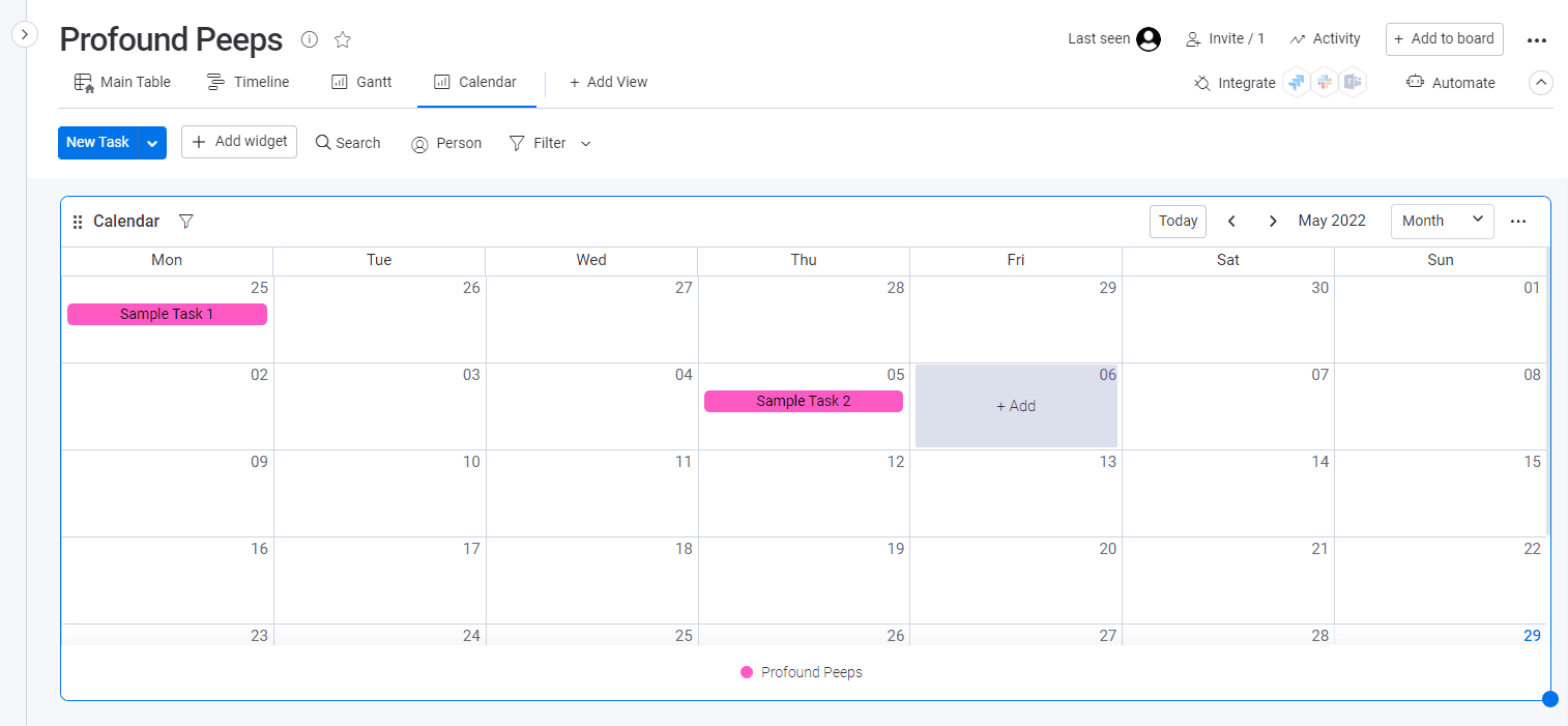 Calendar view in monday.com 1 Calendar view in monday.com 1 Asana vs monday