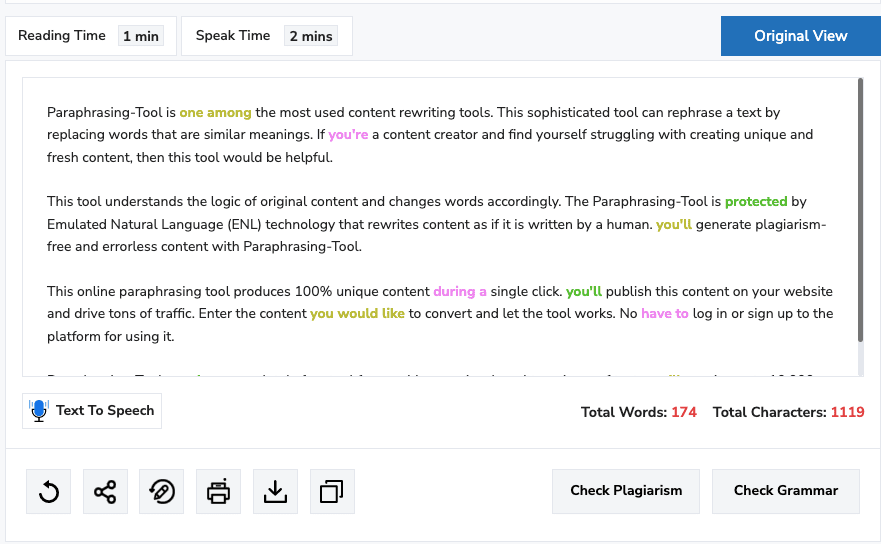 SmallSEOTool SmallSEOTool Best Paraphrasing Tools