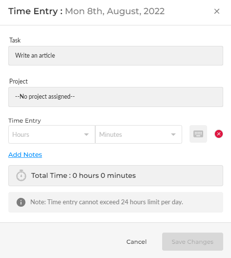 Adding time entries to timesheets Adding time entries to timesheets