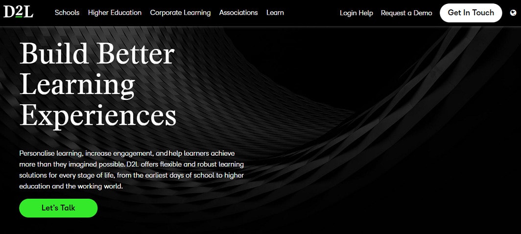 BrightSpace Brightspace website
