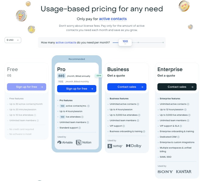 Livestorm Pricing Livestorm Pricing WebinarJam Alternative